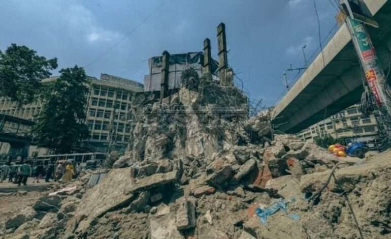 Projonmo Chattar demolished; Yunus govt plans new protest-themed structure