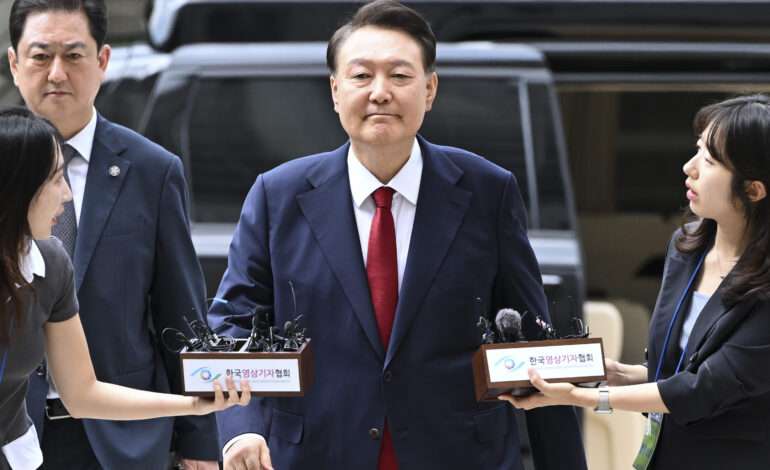 Former South Korean President Yoon challenges legality of arrest over martial law case