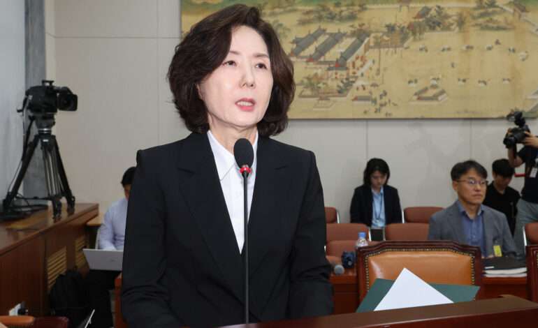 South Korea education minister nominee apologises over daughter’s study-abroad violation