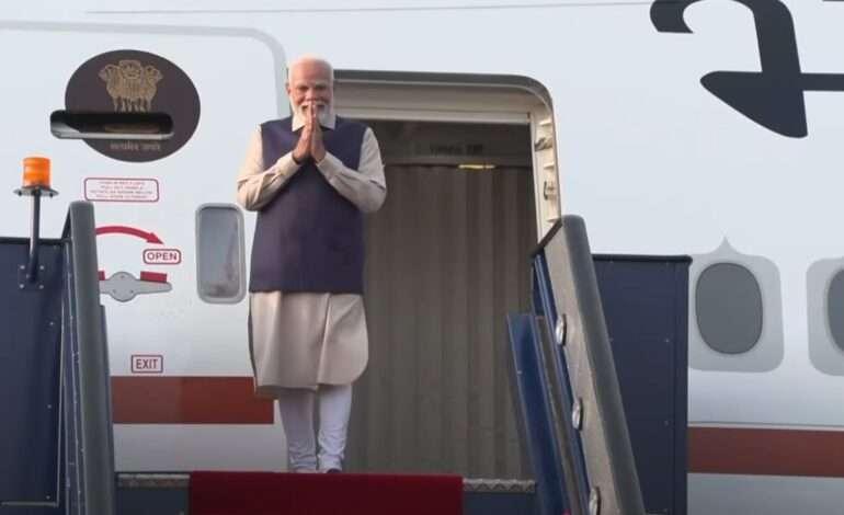 PM Modi arrives in London for two-day UK visit focused on trade, strategic ties