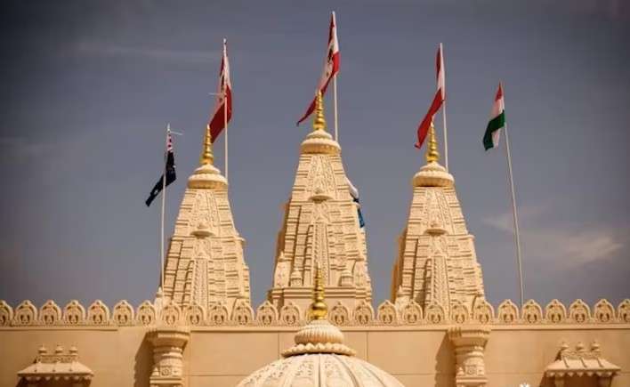 Hindu temple in Australia defaced with racist graffiti, community outraged