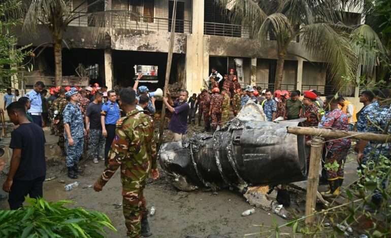 Dhaka air crash sparks debate over Bangladesh’s reliance on outdated Chinese jets
