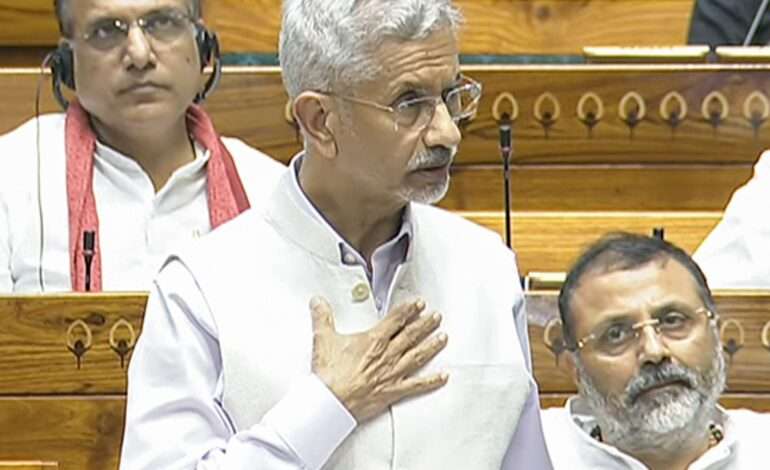 ‘Blood and water can’t flow together’: Jaishankar on India-Pakistan ties