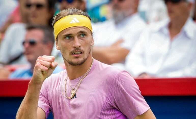 Zverev, Rune, Musetti advance with opening wins at Canadian Open