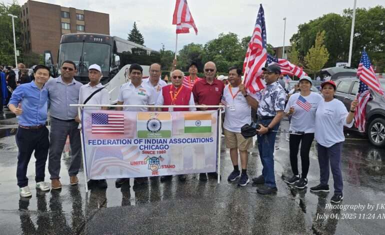 Fireworks, Flags, and Freedom How America celebrated July 4th with unity and pride—Indian Americans join the festivities