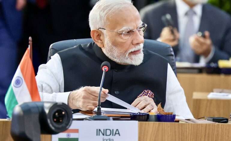 PM Modi outlines ‘humanity-first’ agenda as India to chair BRICS in 2026