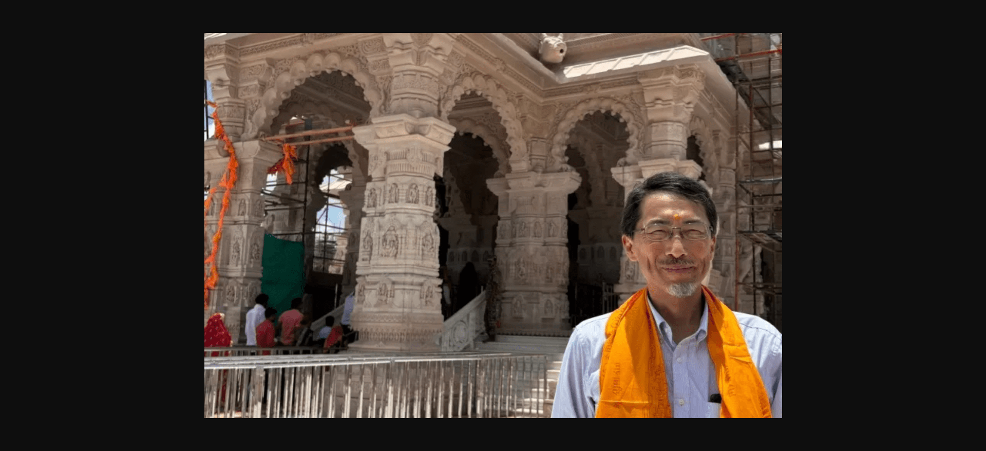 Japanese Ambassador visits Ayodhya, prays at Ram Janmabhoomi temple