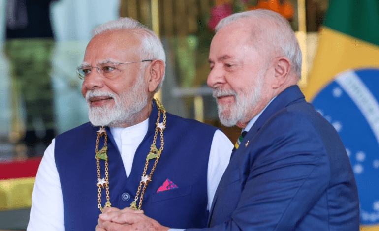 PM Modi receives Brazil’s highest civilian honour, thanks President Lula