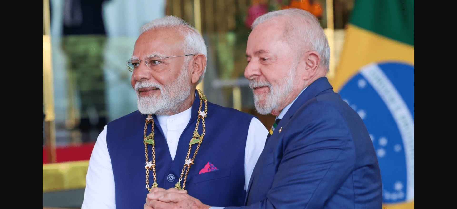PM Modi receives Brazil’s highest civilian honour, thanks President Lula