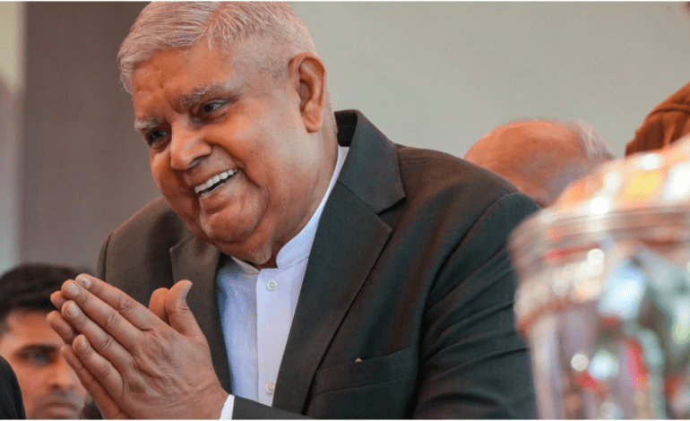 The resignation of Vice President Dhankhar — health concern or political fallout?