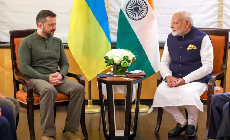 Modi, Zelensky discuss Ukraine conflict; India reiterates call for peaceful resolution