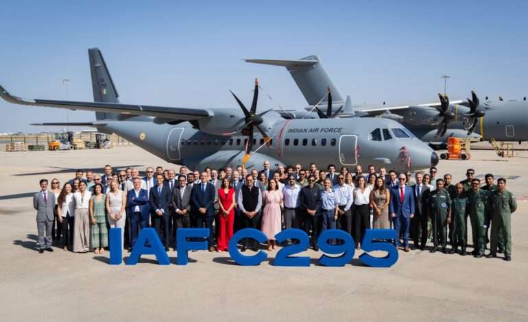 India receives final Airbus C-295 aircraft in major defence milestone