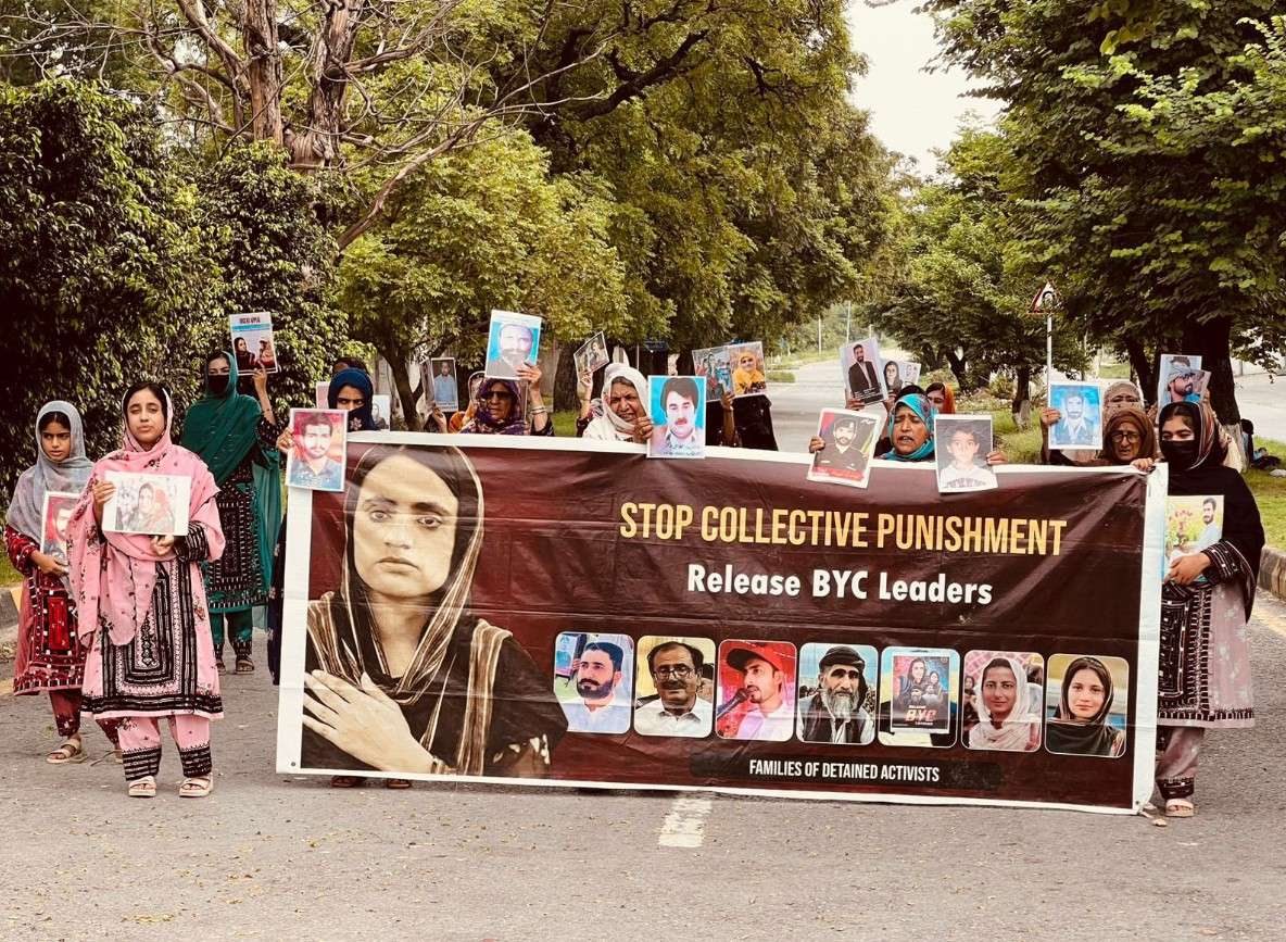 Rights group accuses Pakistan of harassing Baloch protesters in Islamabad