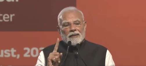 PM Modi rebuts Trump’s ‘dead economy’ remark, says India fastest-growing major economy