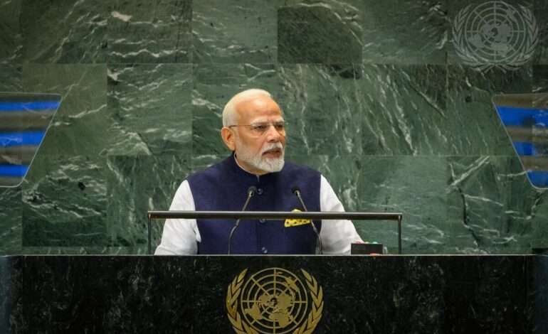 PM Modi to address UNGA high-level session on September 26