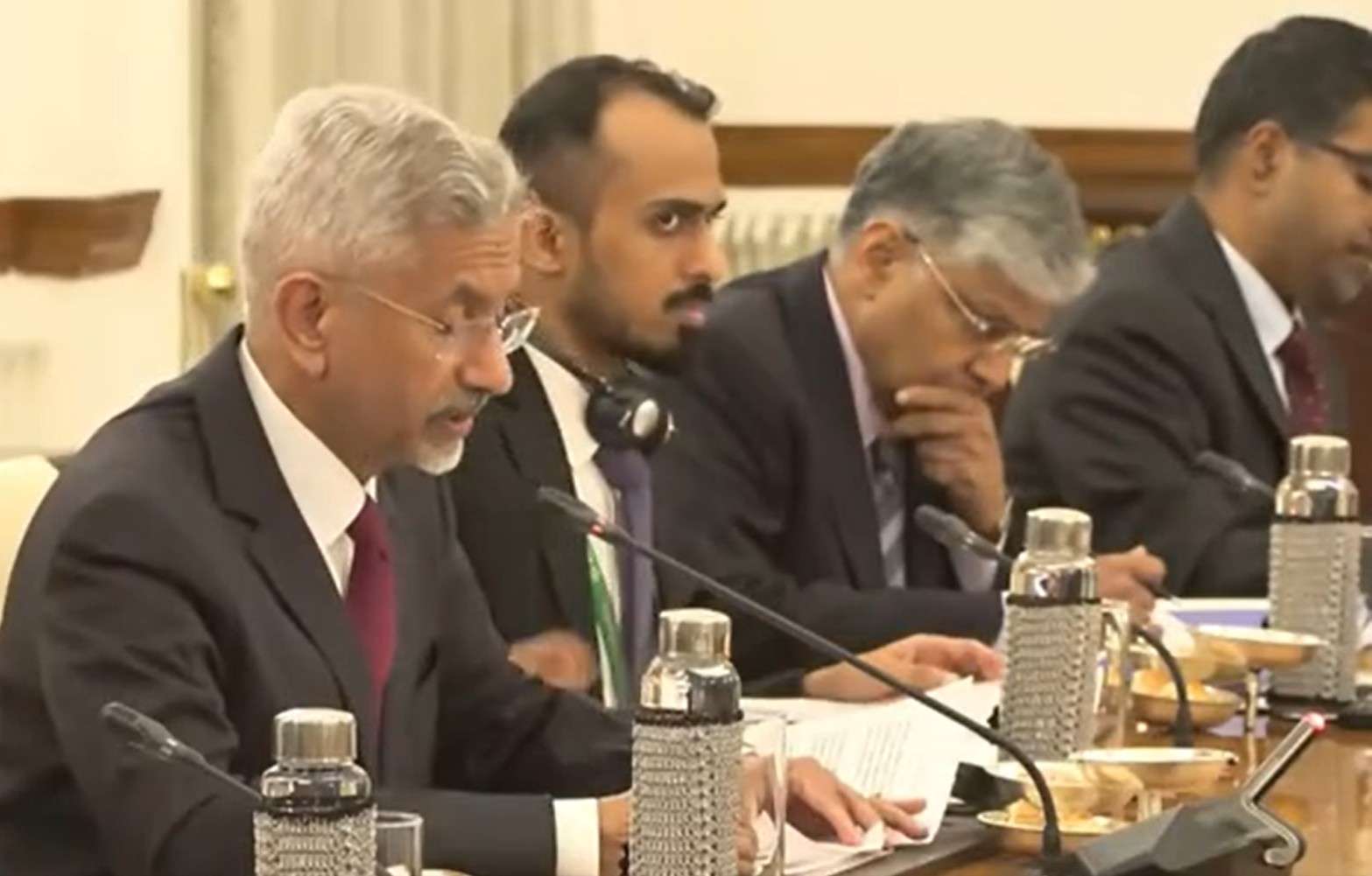 Jaishankar stresses peace on border as key to India-China ties