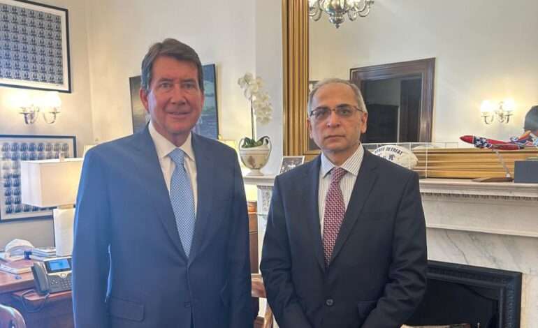 Indian envoy engages US leaders on trade, energy, and defense cooperation