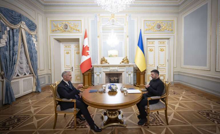 Canada pledges $1.45 billion in new military aid for Ukraine