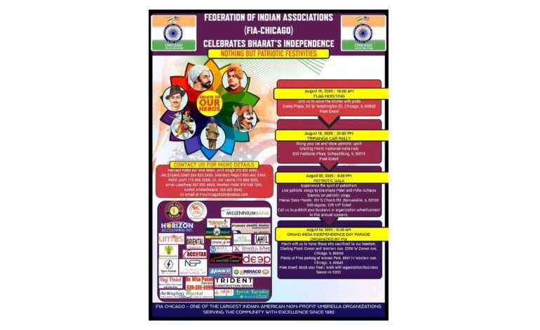 FIA, city officials finalize logistics for India Independence Day Parade on Devon Avenue