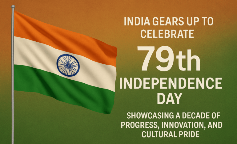 India gears up to celebrate 79th Independence Day