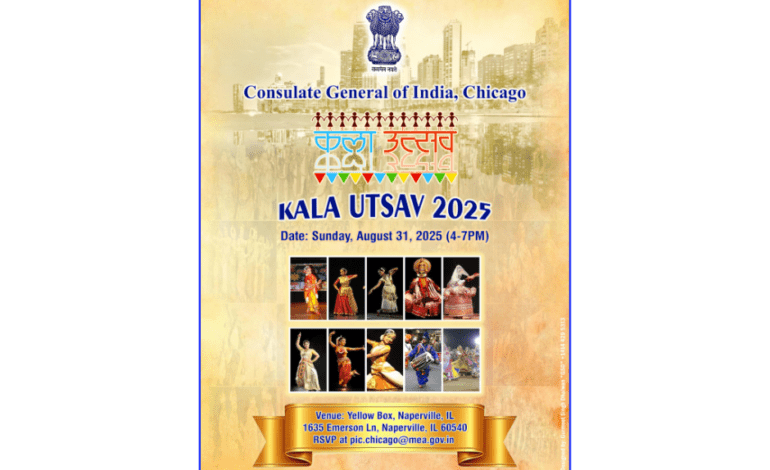 Music, dance, and tradition to take center stage at Kala Utsav 2025 in Naperville