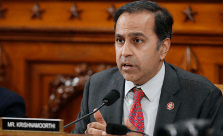 Congressman Krishnamoorthi champions justice, honors veterans, and advances education reform