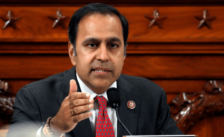 Congressman Krishnamoorthi condemns bomb threat, warns of healthcare crisis, and fights for justice and national security