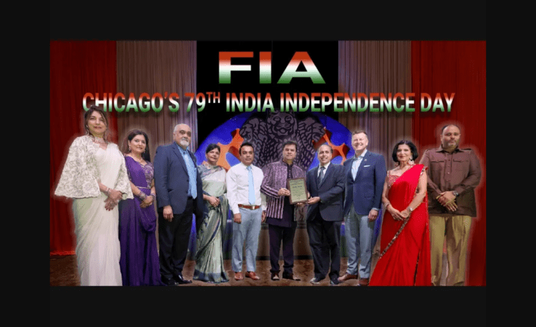 FIA Chicago marks Independence Day with cultural program, musical tribute, and historic reunion of two FIA groups