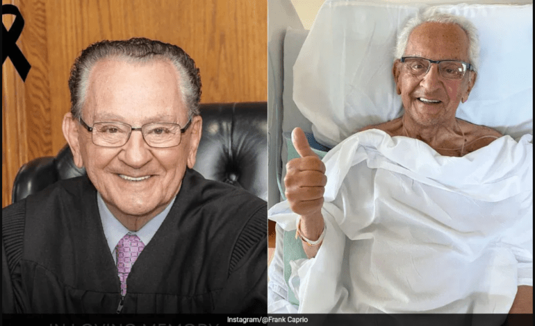 Beloved TV judge Frank Caprio dies at 88 after cancer battle