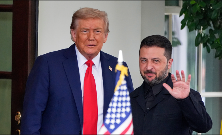 Trump sends Zelenskyy warm letter praising Ukraine as he pushes for Putin meeting