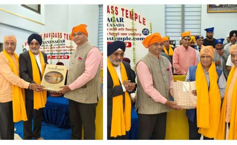 Guru Granth Sahib’s 421st Parkash Purab celebrated with Nagar Kirtan in Montreal