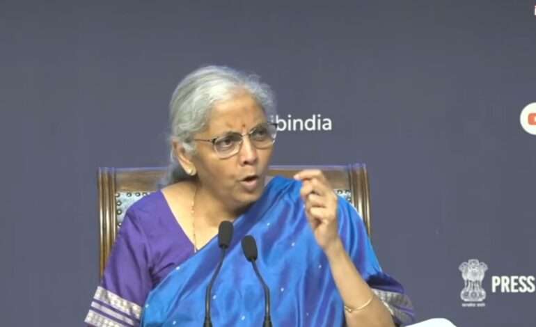 GST reforms to benefit middle class and farmers, says FM Sitharaman