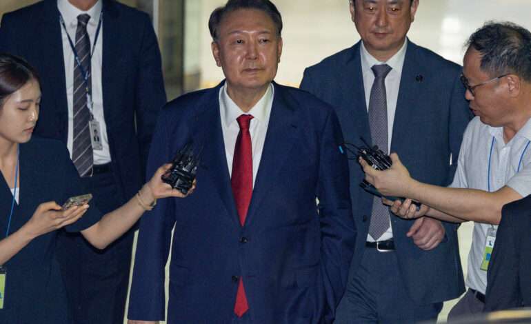 South Korea’s former president Yoon skips insurrection trial for 9th consecutive session