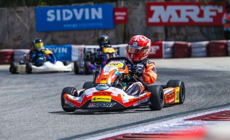 National Karting Championship: Rivaan Dev Preetham shines in Mini Max, sets lap record