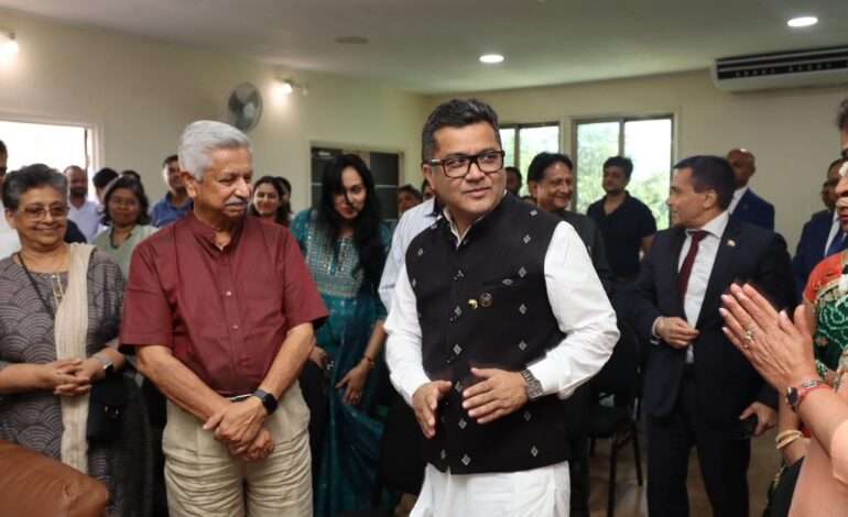 MoS Margherita engages with Indian community, leadership in Papua New Guinea