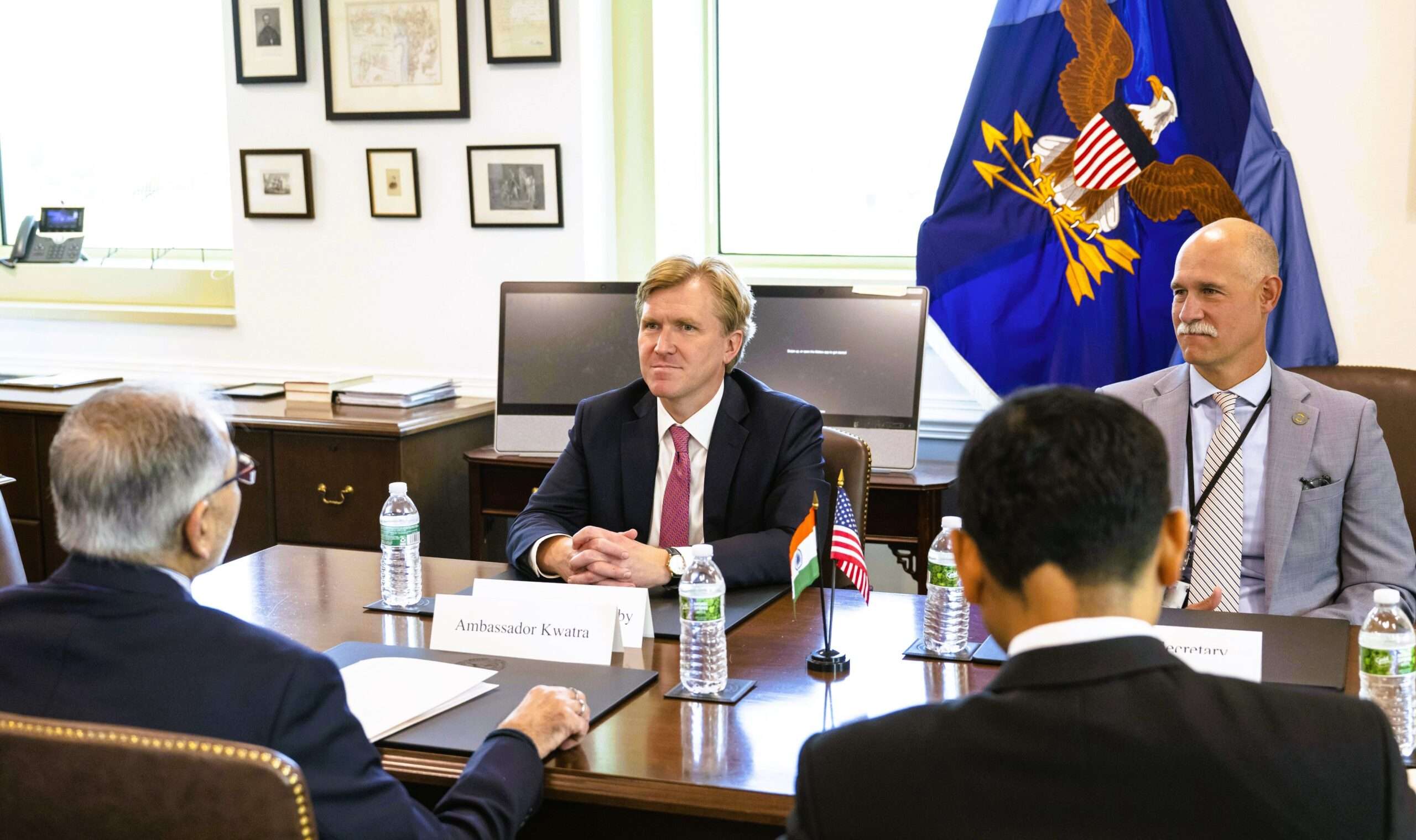 China Committee Chairman meets Indian Envoy, calls India ‘essential partner’ in global security