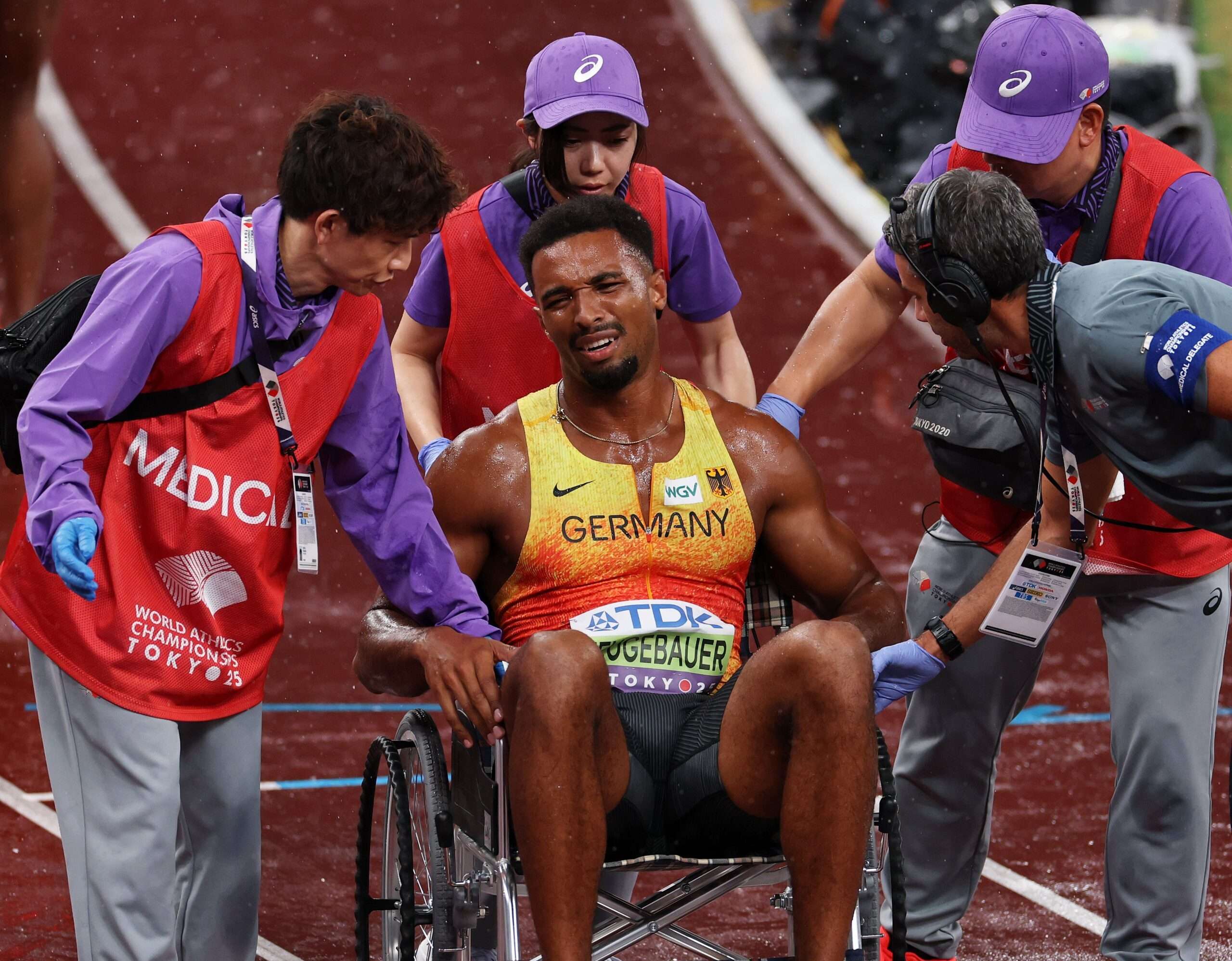 World Athletics Championships 2025: Leo Neugebauer battles through pain to win decathlon gold