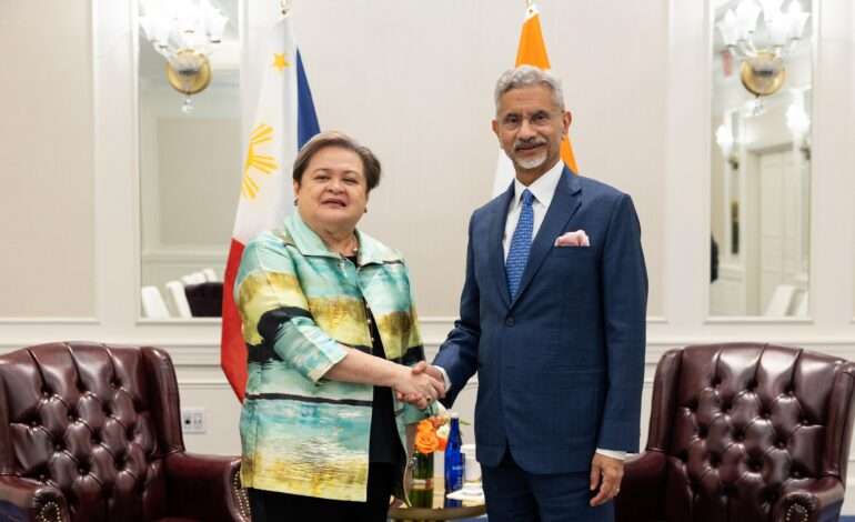 Jaishankar meets Philippines FM in New York, reviews UN and Indo-Pacific cooperation