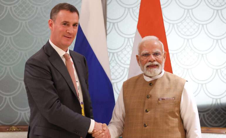 PM Modi meets Russian Dy PM Patrushev, discusses enhancing bilateral cooperation