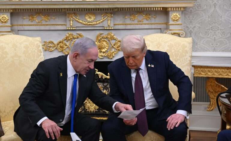 Trump unveils 20-point peace plan to end Gaza war
