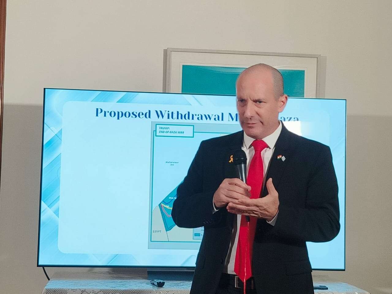 Thankful for PM Modi backing Gaza peace plan: Israeli envoy Reuven Azar