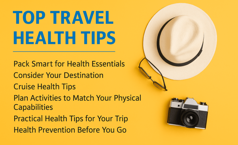 Vacation health tips: How to stay safe and healthy while traveling