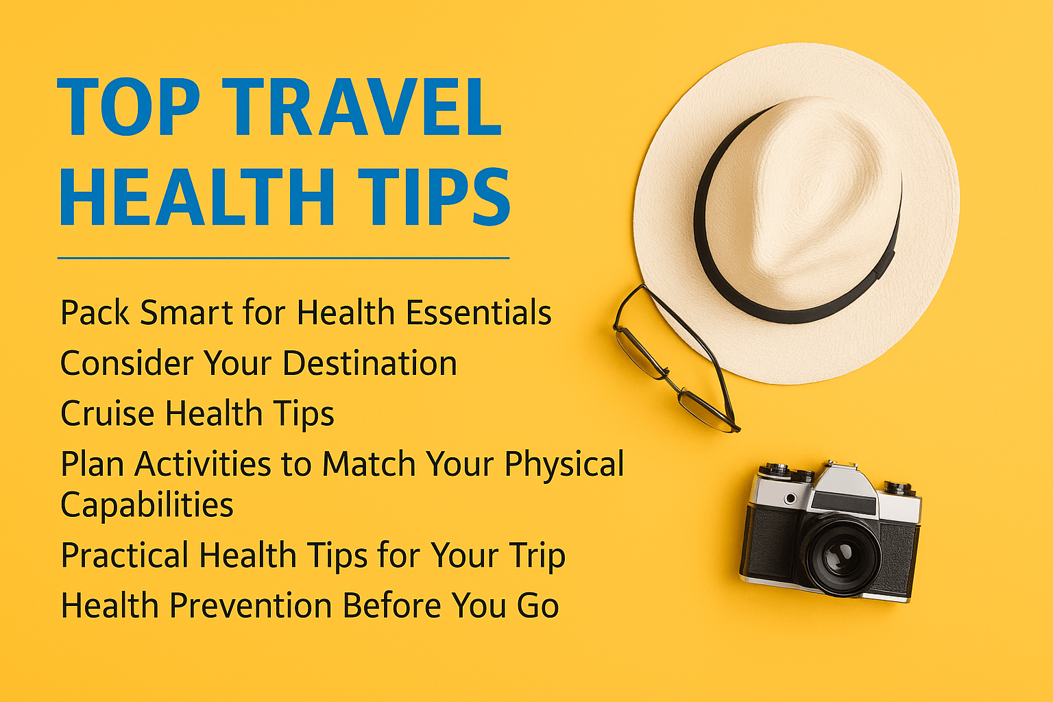 Vacation health tips: How to stay safe and healthy while traveling