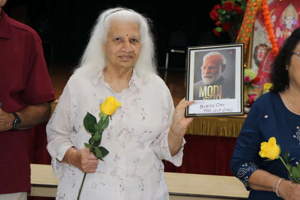 Indian Senior Citizens Chicago celebrate birthdays, Ganesh Mahotsav, and Navratri with devotion
