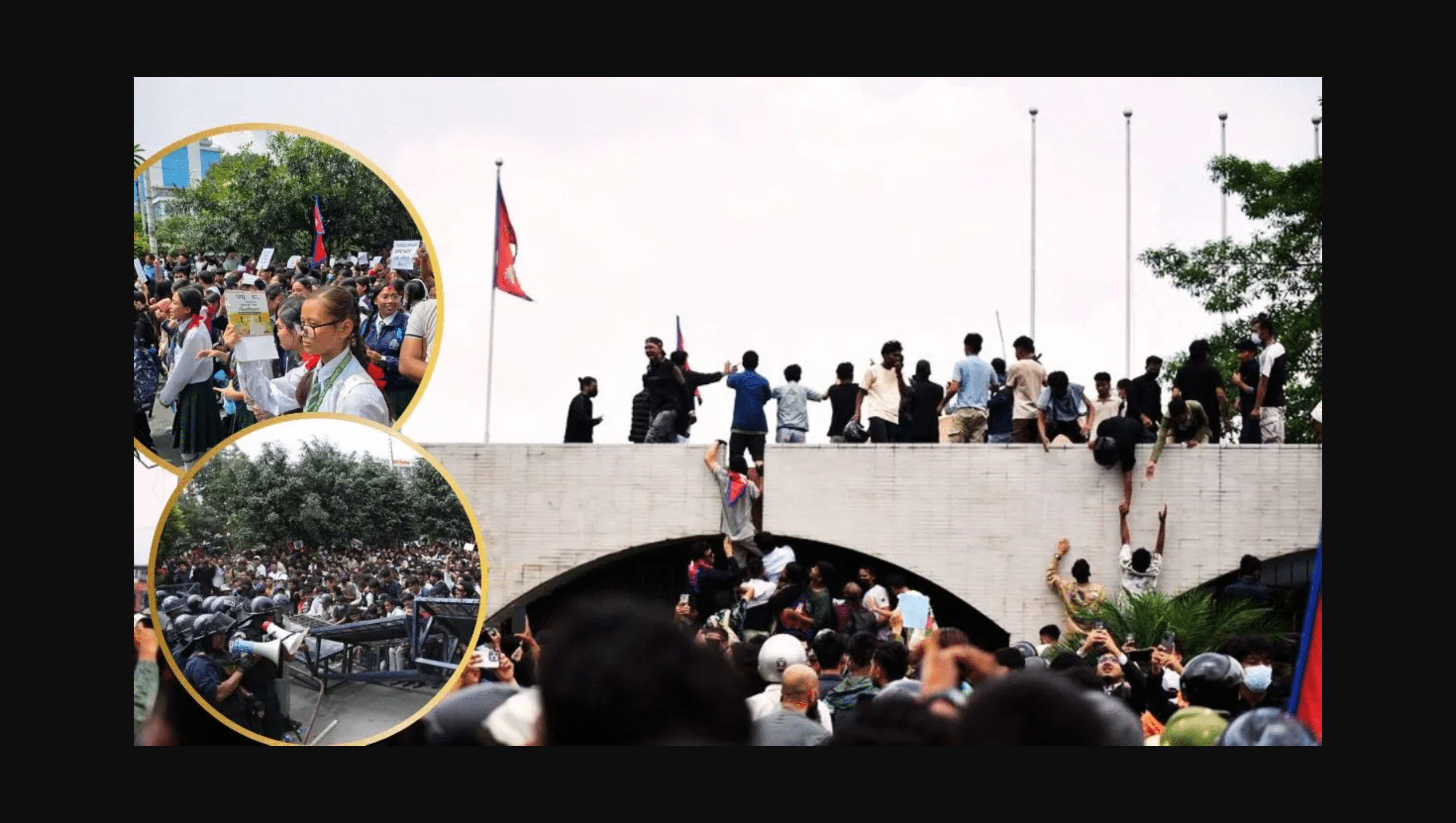 Eight killed as Gen Z protests over social media ban turn violent in Nepal