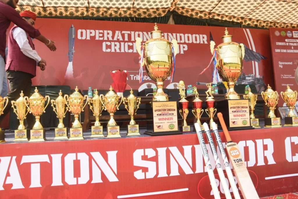 Governor Gulab Chand Kataria graces ‘Operation Sindoor Cricket Cup 2025’ at Panjab University