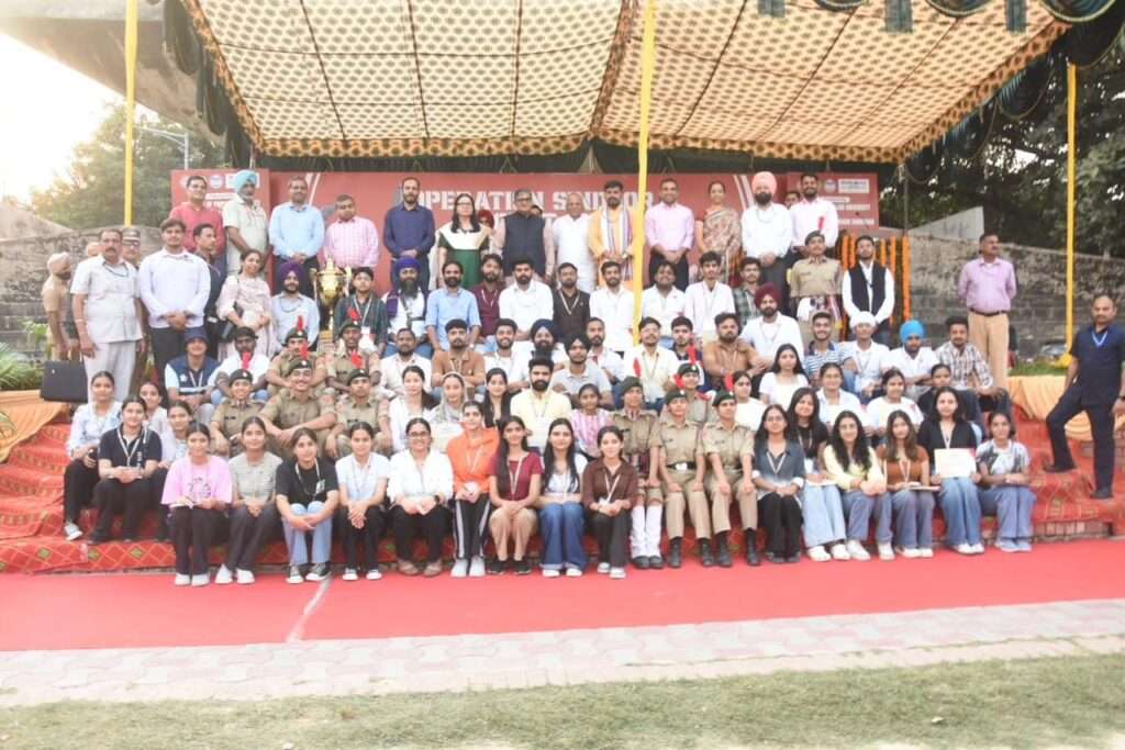 Governor Gulab Chand Kataria graces ‘Operation Sindoor Cricket Cup 2025’ at Panjab University