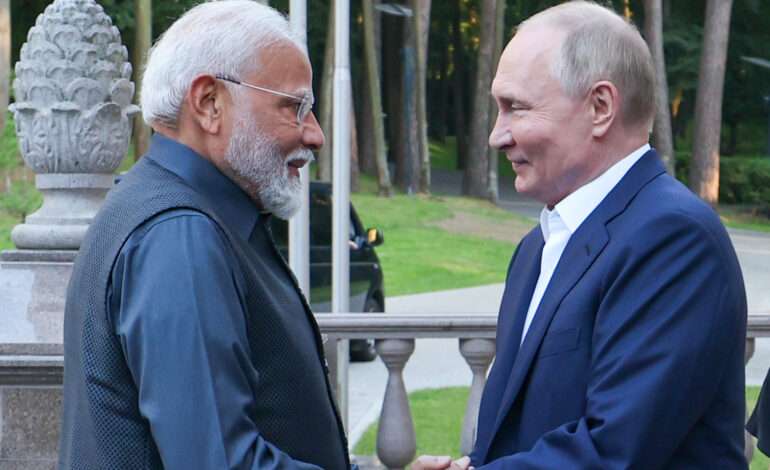 PM Modi greets Putin on 73rd birthday, reaffirms India-Russia strategic partnership