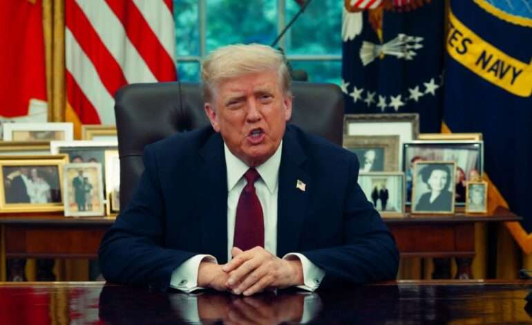 Trump misses Nobel peace prize, but winner dedicates award to him