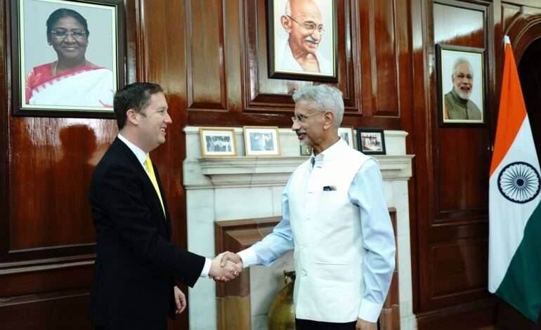 US Ambassador Sergio Gor meets Jaishankar in New Delhi, discusses India–US strategic ties